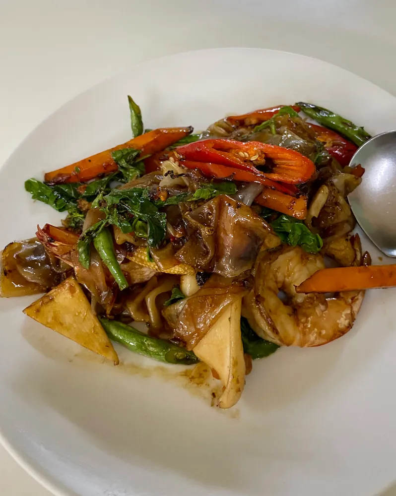Drunken noodles