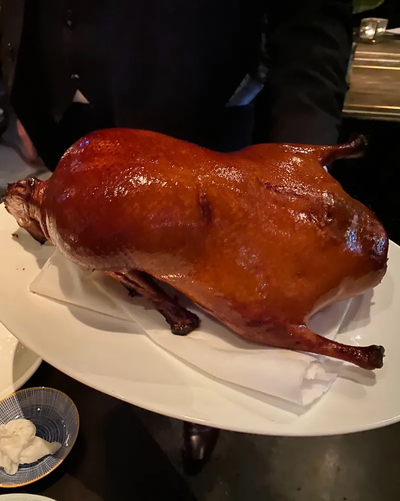 Dim sum at Mott 32 restaurant in Hong Kong