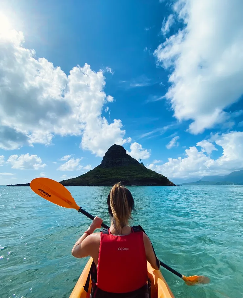 Kayaking Chinaman's Hat