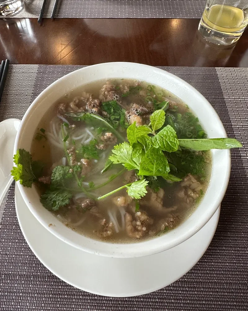 Homemade pho