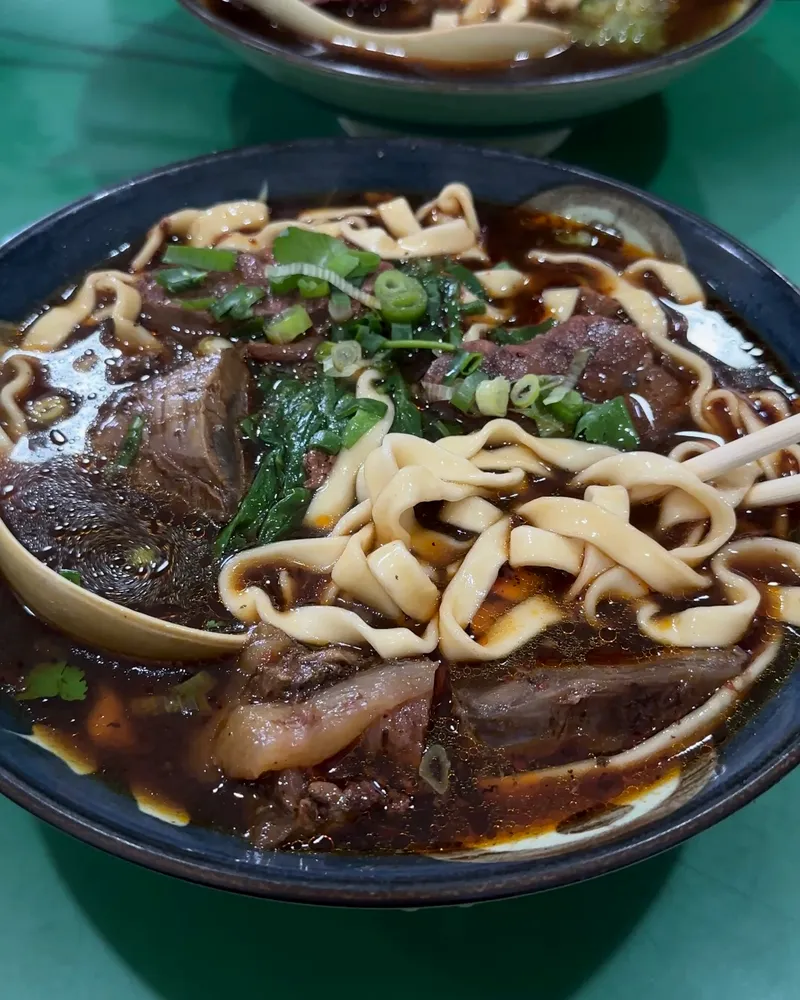 Tender beef and rich broth at Xi Shu Zhuan Beef Noodle Restaurant